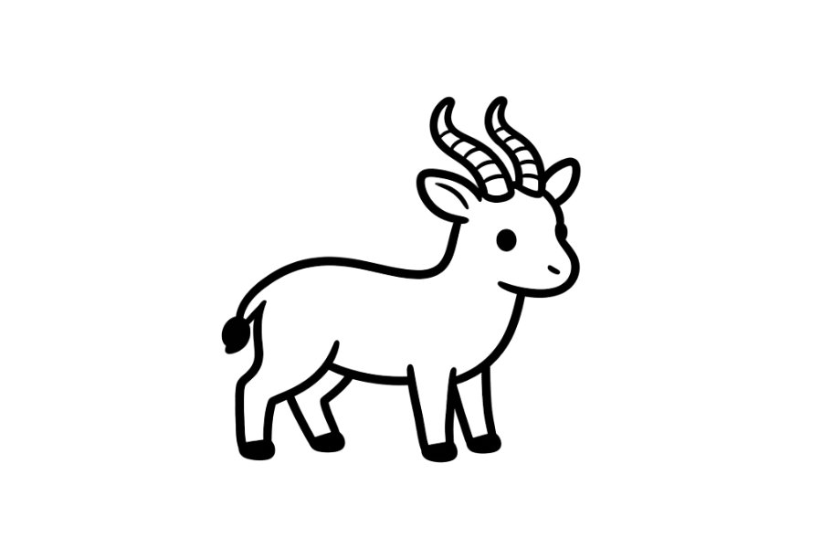 Antelope tracing base (lower opacity)