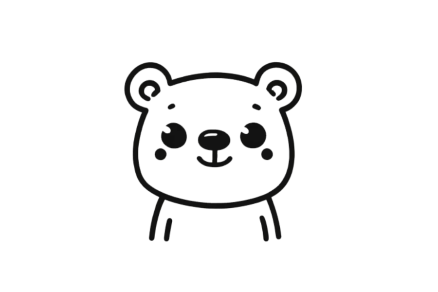 Bear tracing base (lower opacity)
