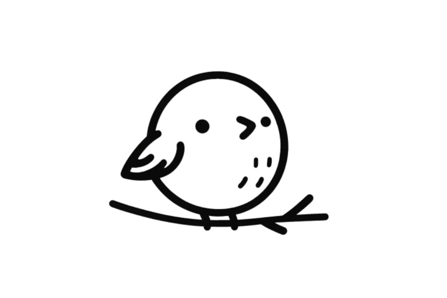 Bird tracing base (lower opacity)