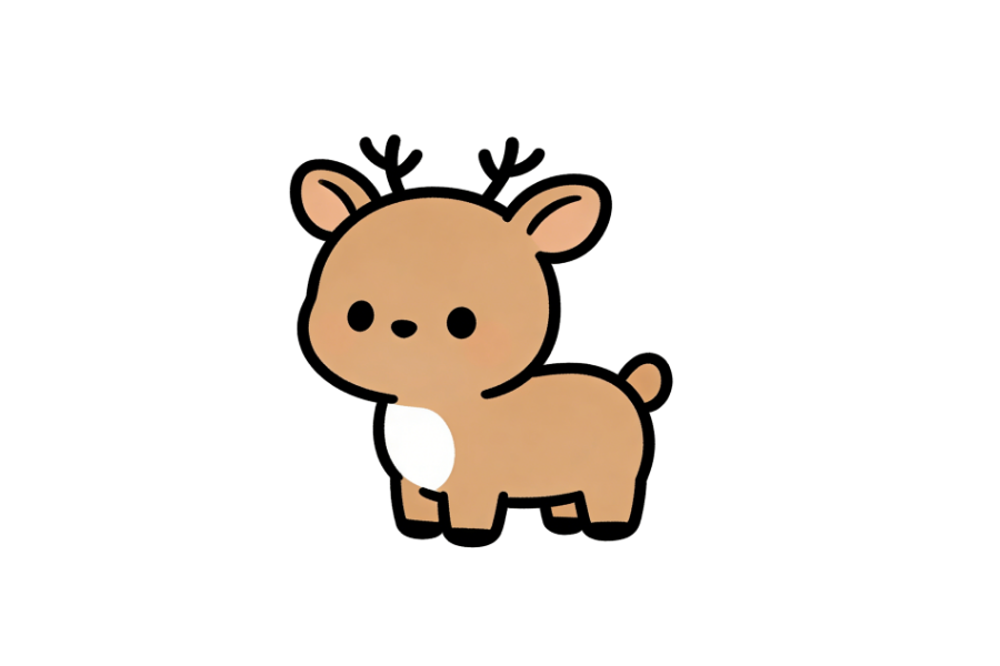 Deer tracing base (lower opacity)
