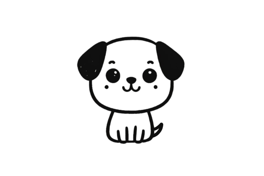 Dog tracing base (lower opacity)