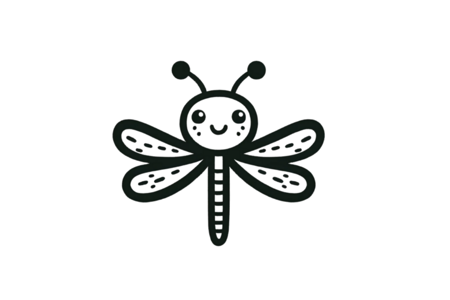 Dragonfly tracing base (lower opacity)