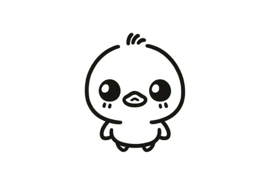 Duck tracing base (lower opacity)