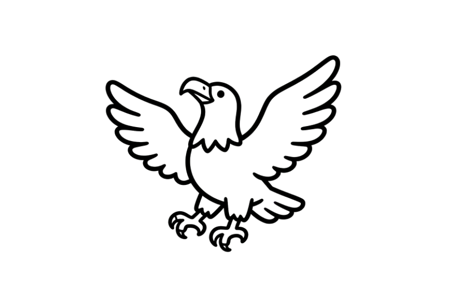 Eagle tracing base (lower opacity)