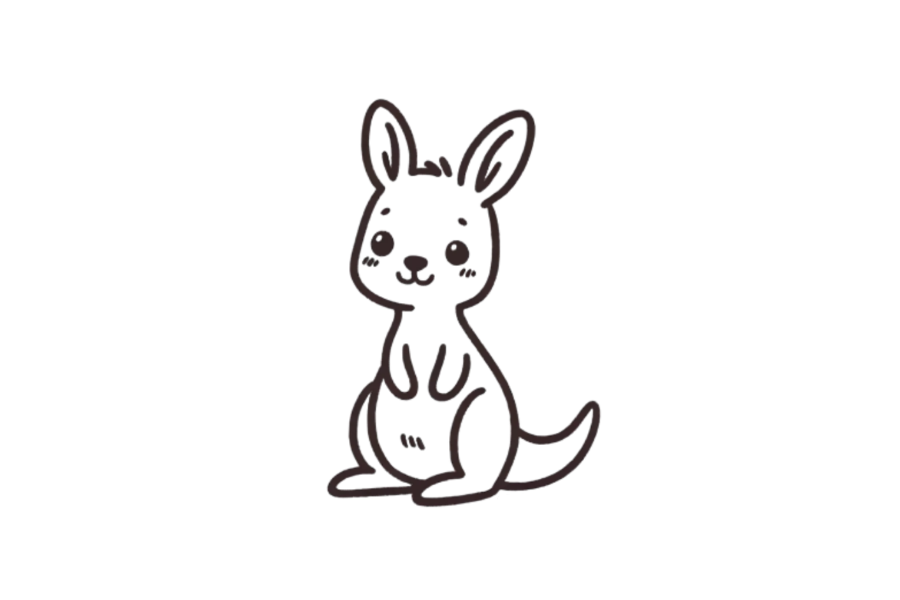 Kangaroo tracing base (lower opacity)