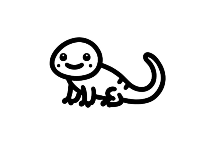 Lizard tracing base (lower opacity)