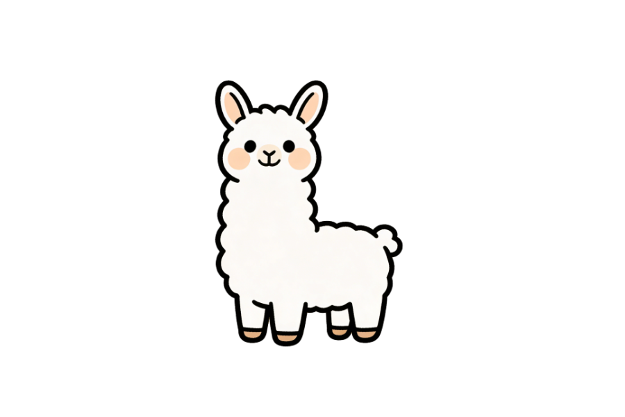 Llama tracing base (lower opacity)