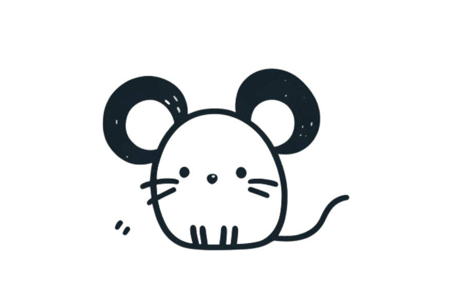 Mouse tracing base (lower opacity)
