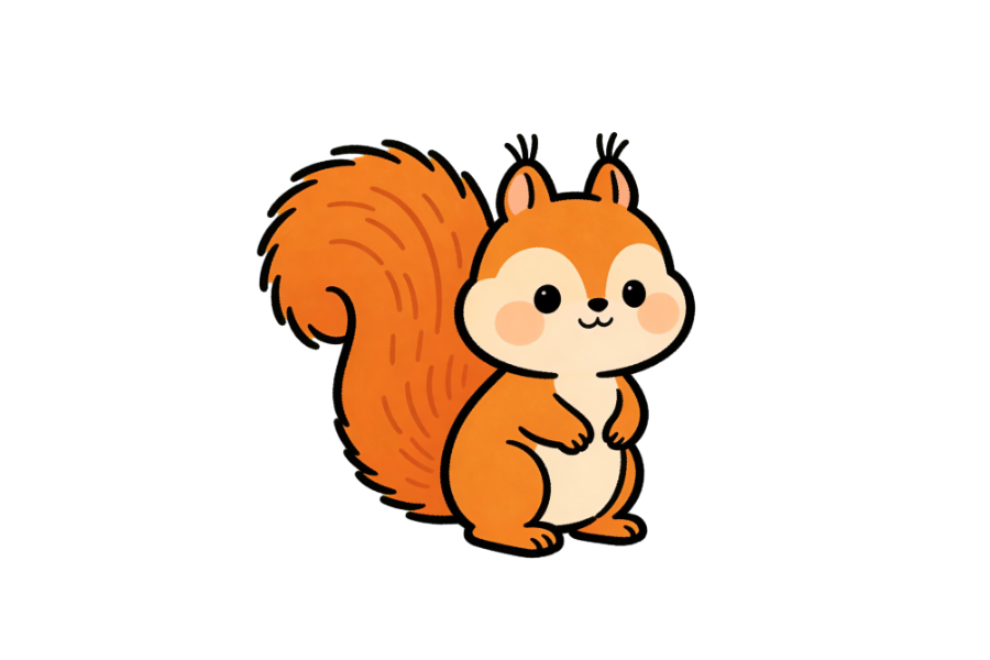 Squirrel tracing base (lower opacity)