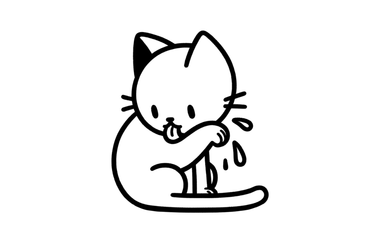 Cats grooming time tracing base (lower opacity)