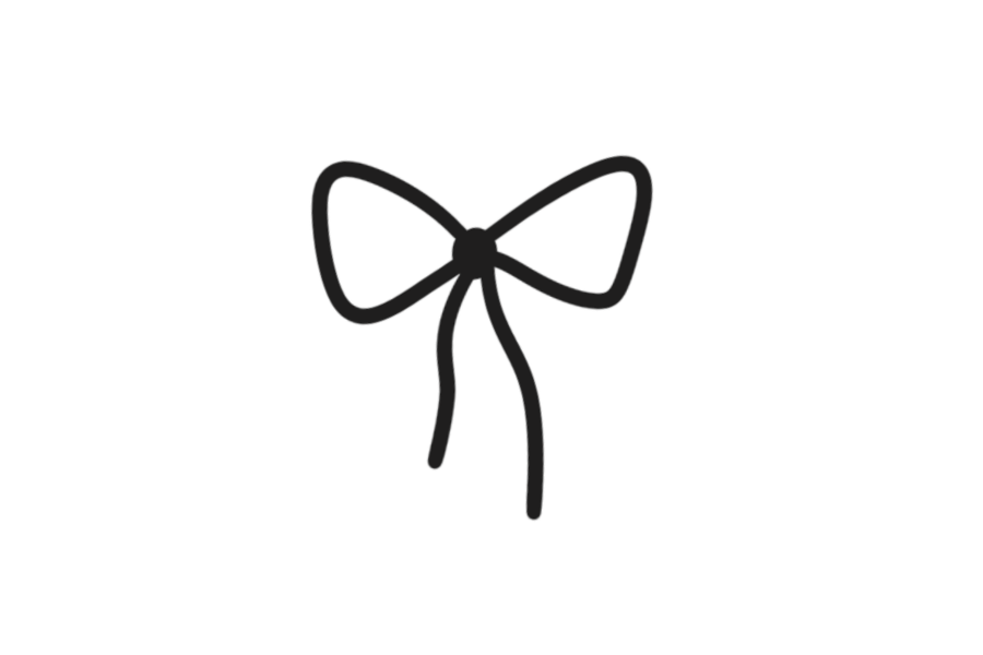 Bow doodle tracing base (lower opacity)
