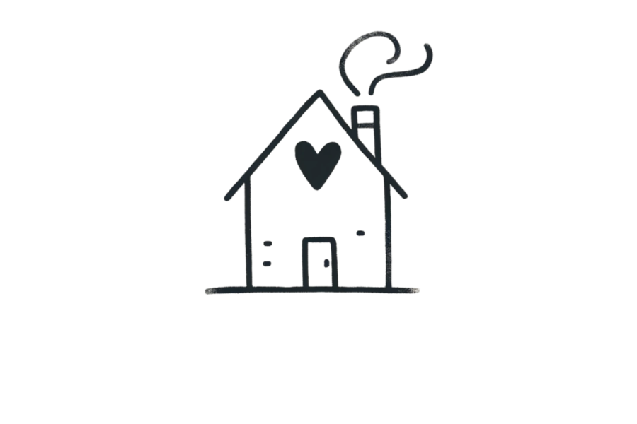 🏠 House Drawing Template