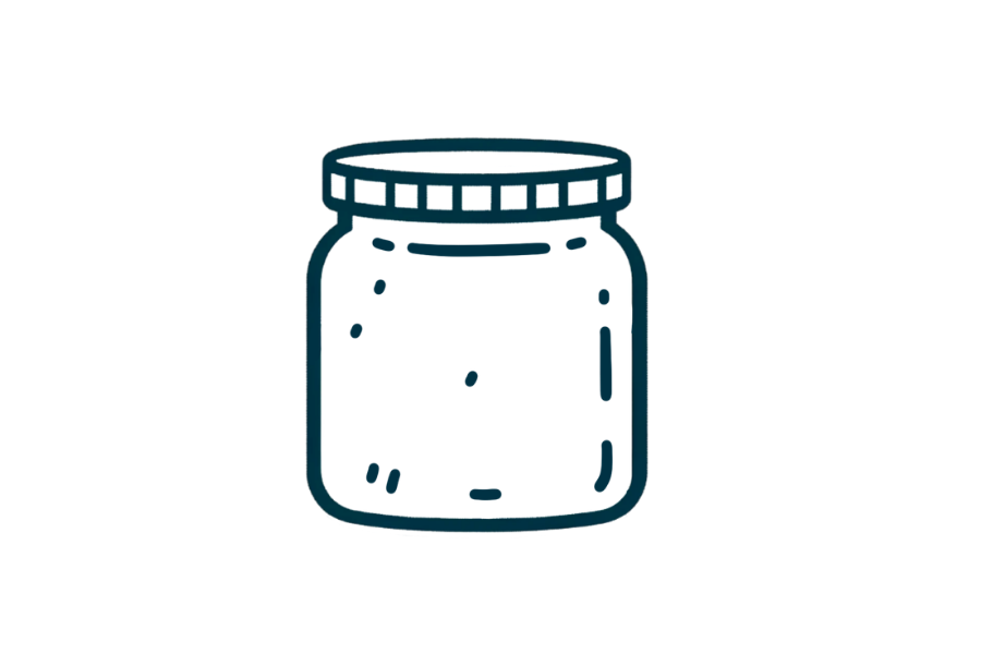 🫙 Jar Drawing Template