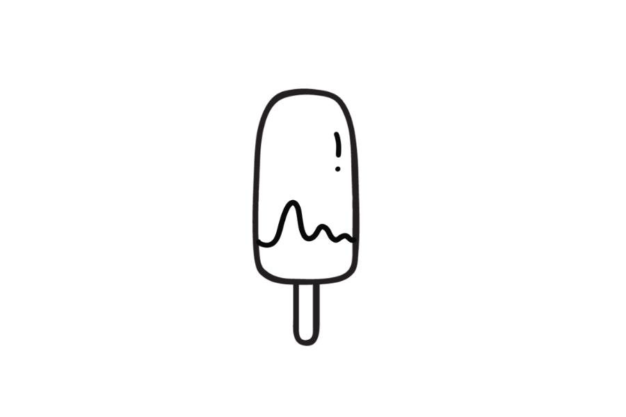 🍡 Popsicle Drawing Template