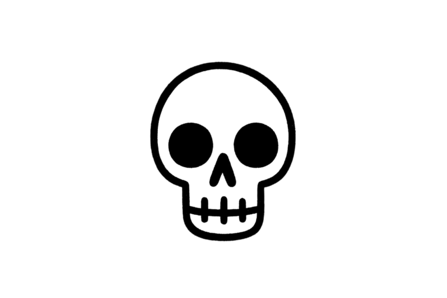 💀 Skull Drawing Template