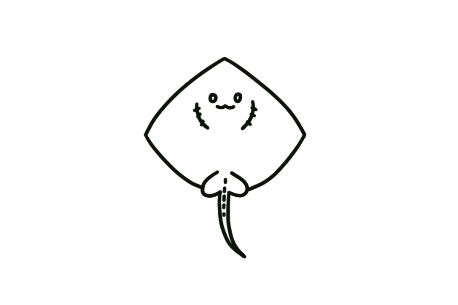 Stingray tracing base (lower opacity)