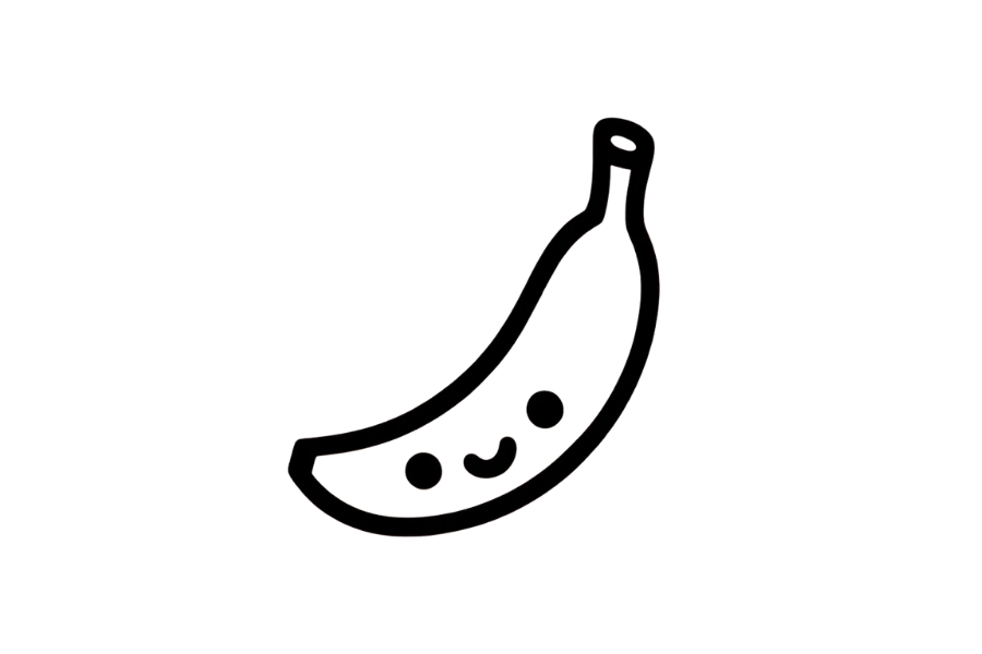 Banana tracing base (lower opacity)