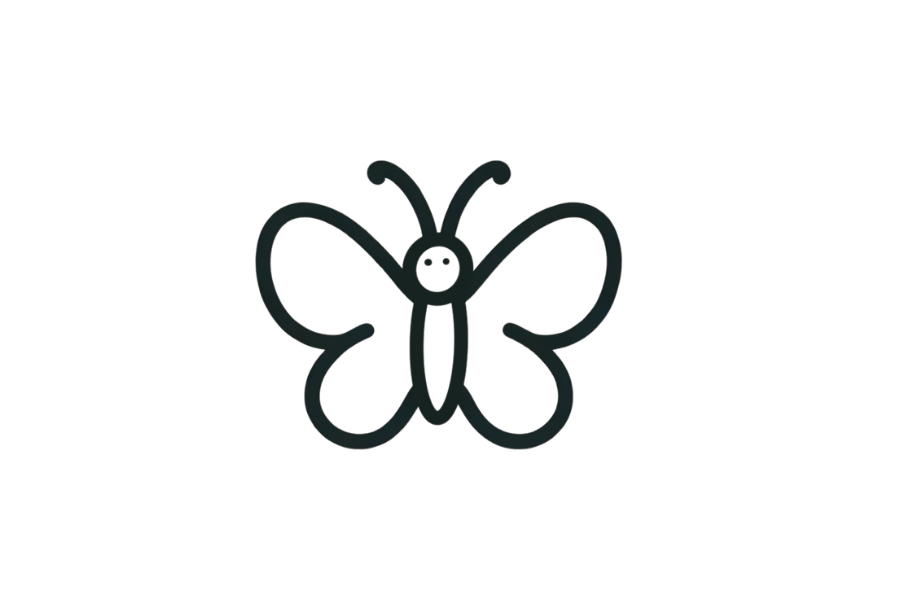 Butterfly tracing base (lower opacity)