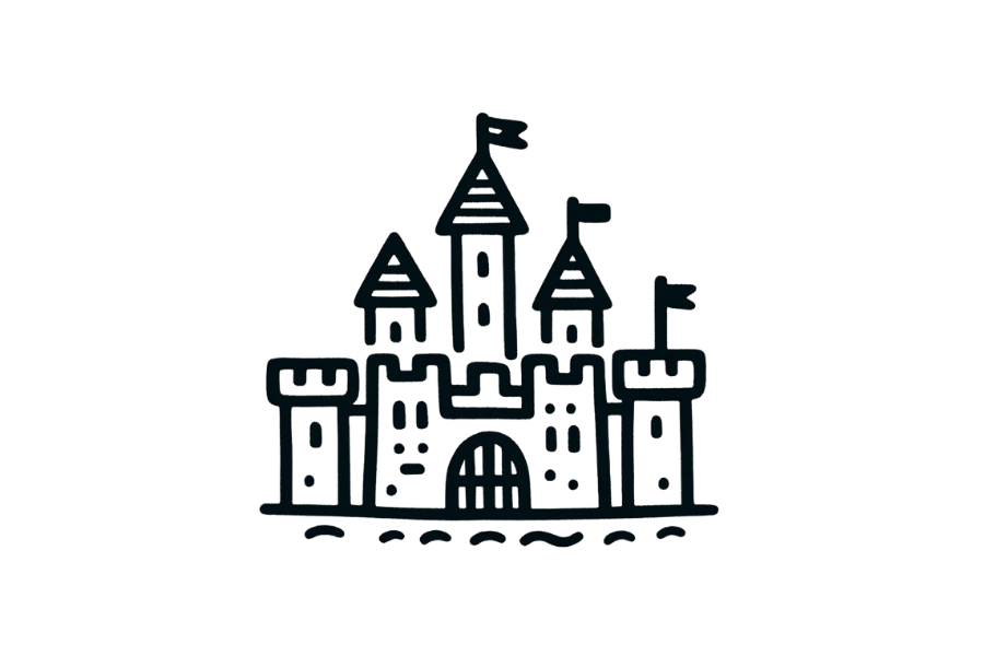 Castle tracing base (lower opacity)