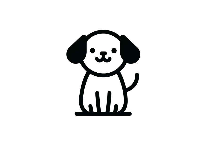 Dog tracing base (lower opacity)
