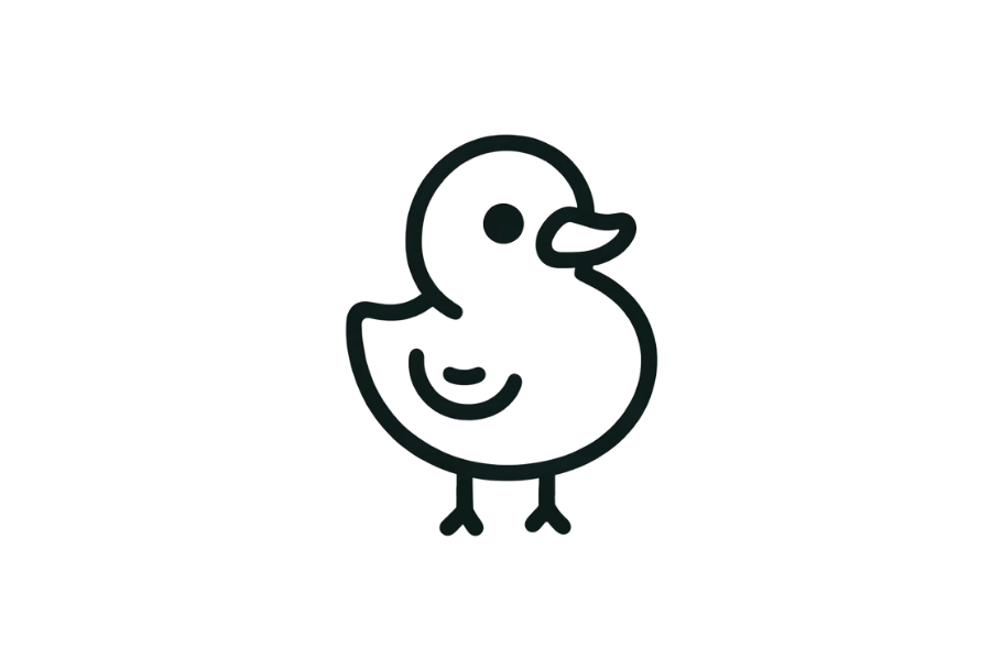 Duck tracing base (lower opacity)