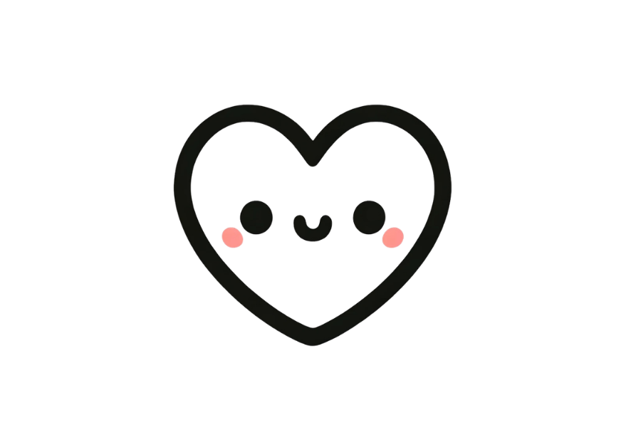 Heart tracing base (lower opacity)