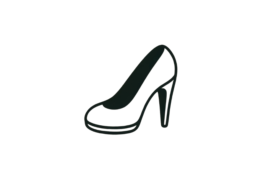 High Heel tracing base (lower opacity)
