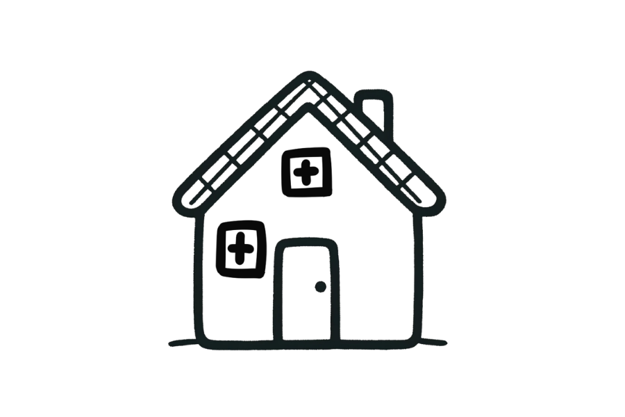 House tracing base (lower opacity)