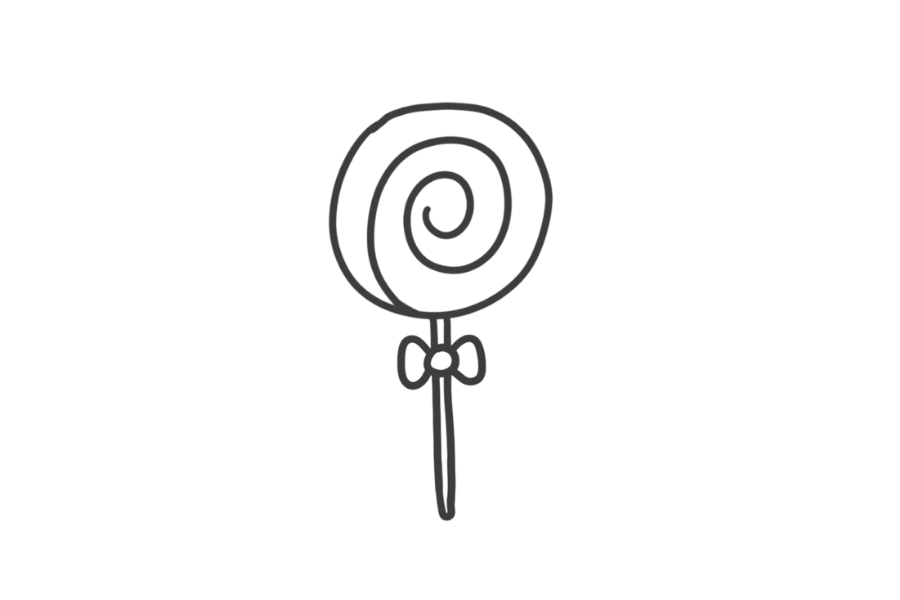 Lollipop tracing base (lower opacity)