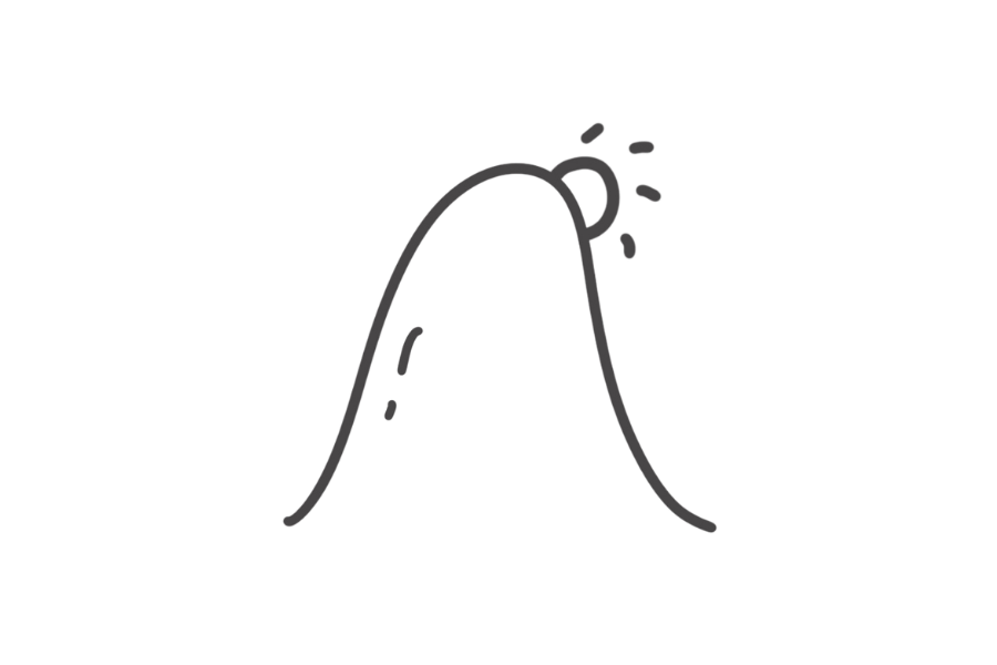 Mountain tracing base (lower opacity)