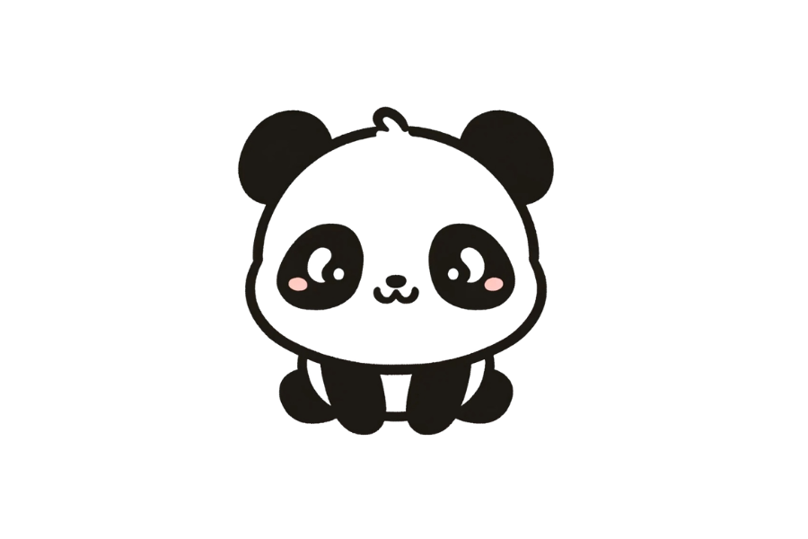 Panda tracing base (lower opacity)