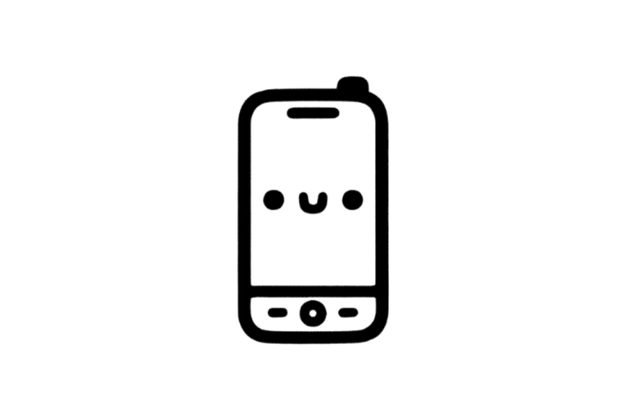 Phone tracing base (lower opacity)