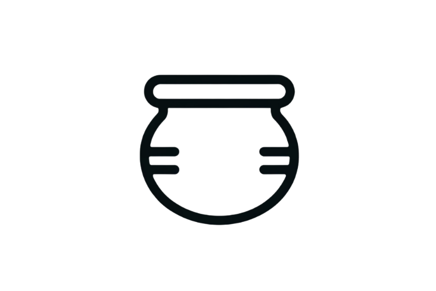 Pot tracing base (lower opacity)