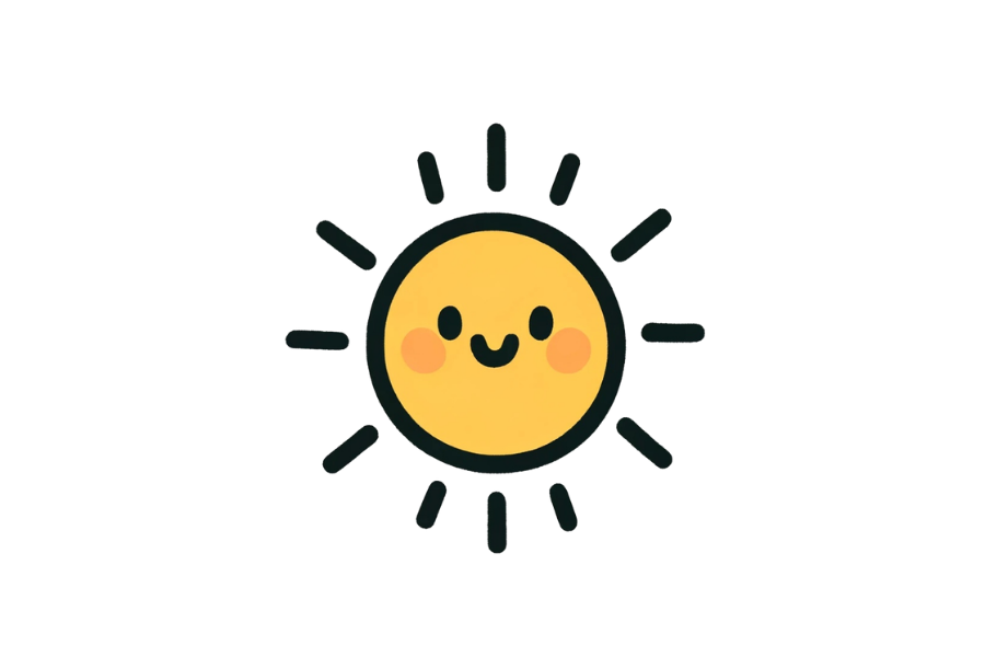 Sun tracing base (lower opacity)