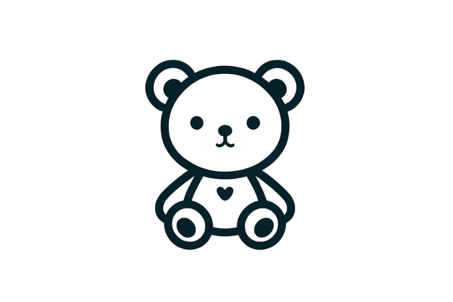Teddy Bear tracing base (lower opacity)