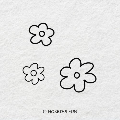 Basic Flower Drawing
