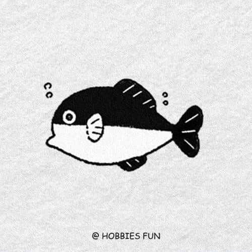 🐟 65 Easy Simple Fish Drawing Ideas