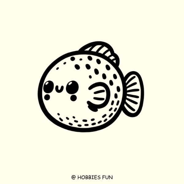 Cartoon Fish Drawing