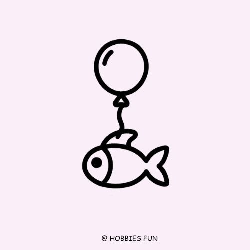 How to Draw cute cartoon Fish easy-saigonsouth.com.vn