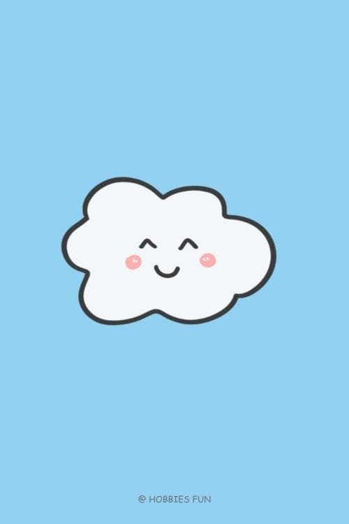 Cute Easy Cloud to Draw