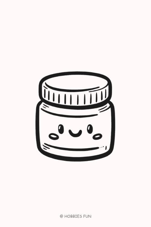 Easy Cute Face Cream to Draw