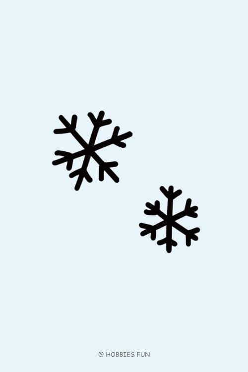 Simple Snowflake to Draw