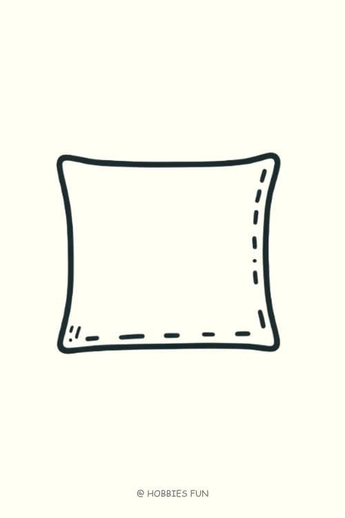 Simple Pillow to Draw