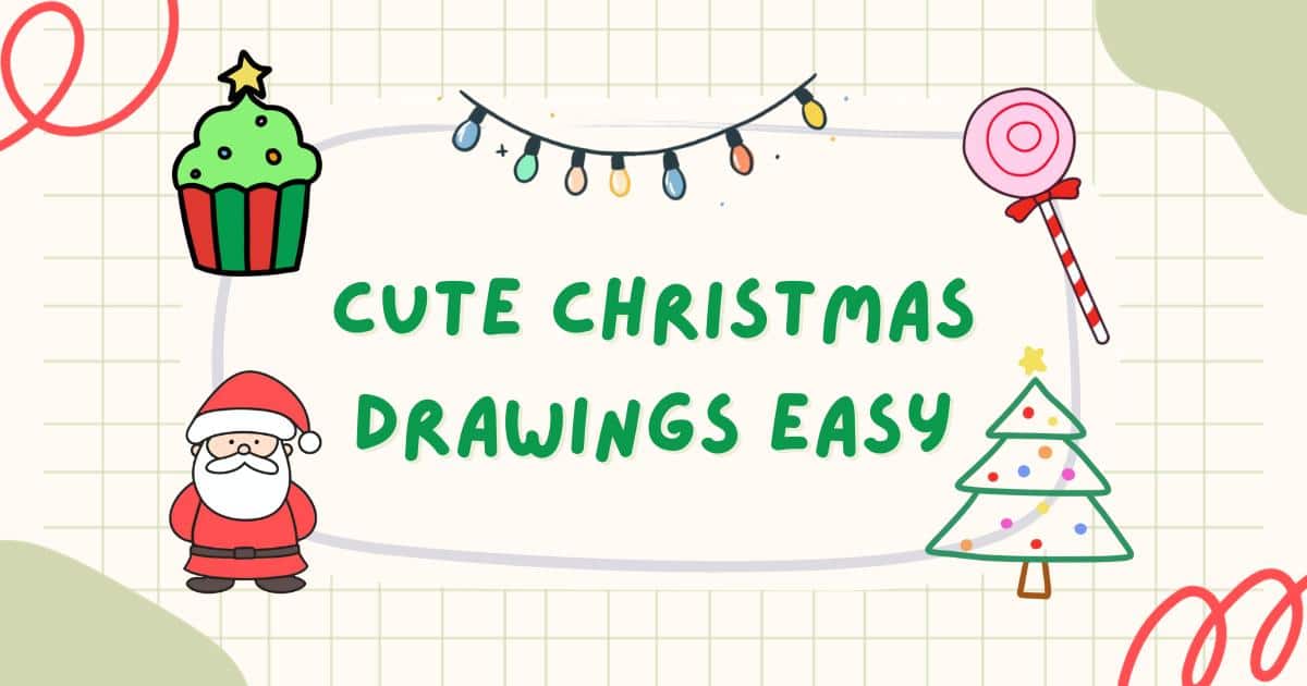 Cute Christmas Drawings Easy