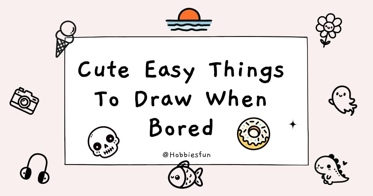 66 Easy Things To Draw | Ideas To Include In Your Sketchbook | Simple  doodles, Easy doodle art, Doodle tattoo