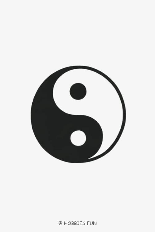 small tattoo ideas with meaning, Yin Yang
