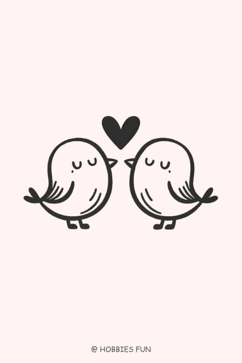 Small Tattoos With Meaning, Lovebirds 