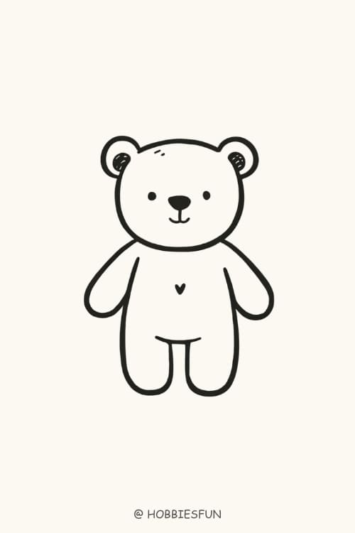 Drawing Inspiration Ideas, Teddy Bear