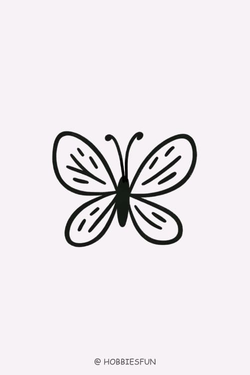 Ideas To Draw, Butterfly