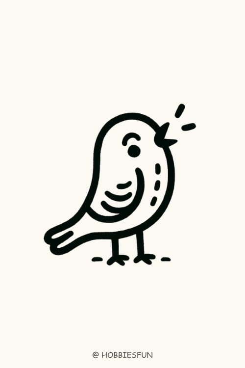 Nice Drawing Ideas, Bird